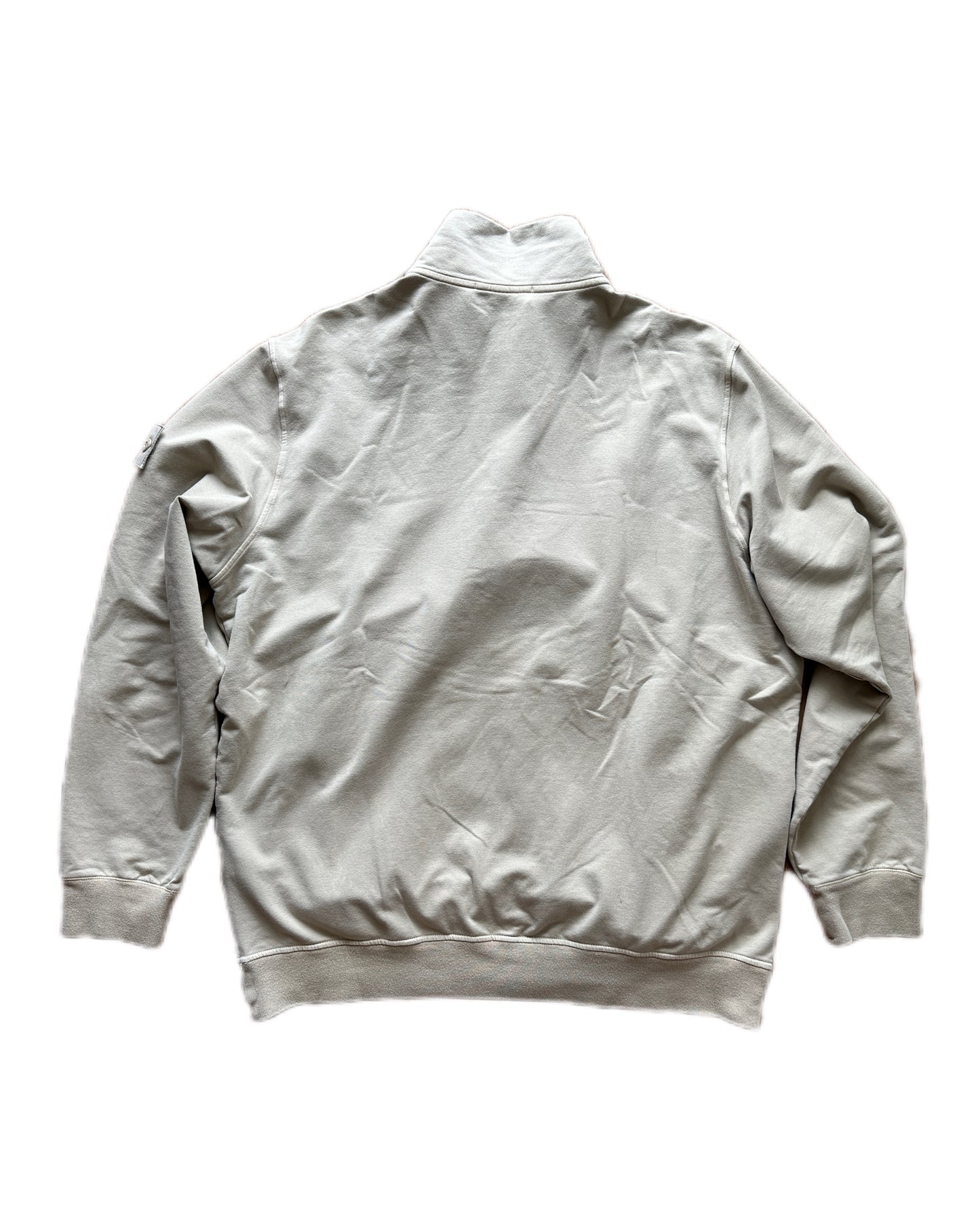 Stone Island Ghost Piece 2021 3/4 Zip Sweatshirt - XXL