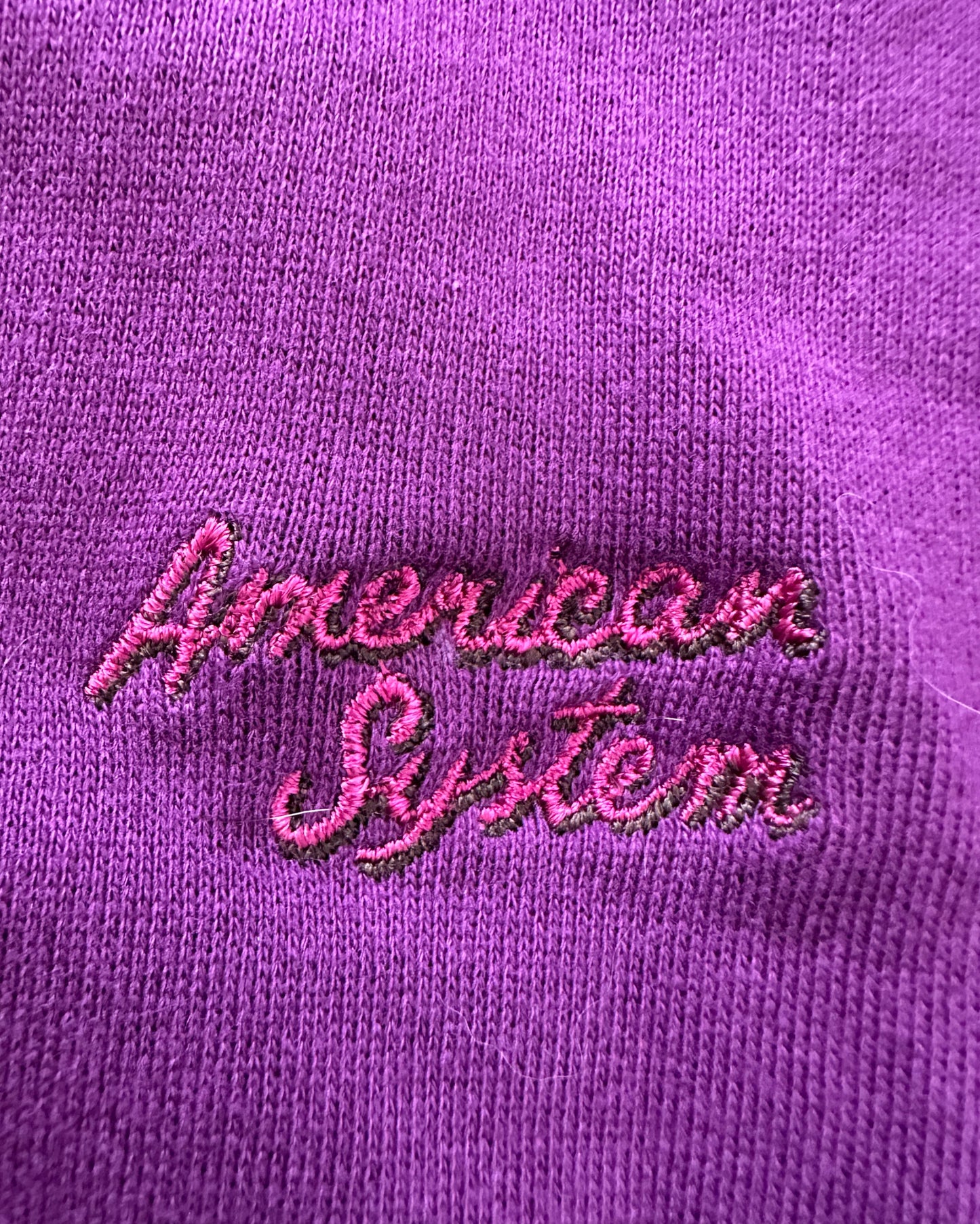 American System 1986 Vintage Tracksuit Purple - XL - Made in Italy