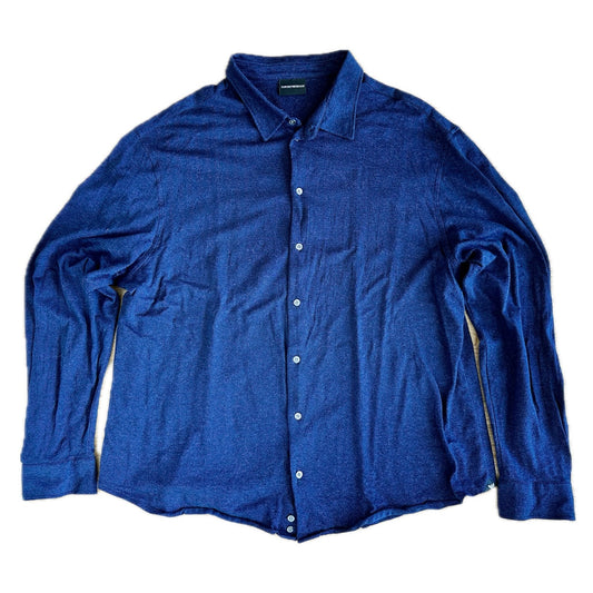 Emporio Armani Button Down Cotton Shirt - 3XL