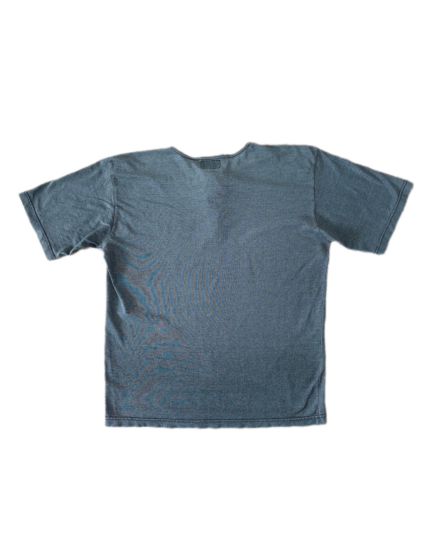 Armani Jeans Vintage 80s Henley T-Shirt - XL - Made in Italy