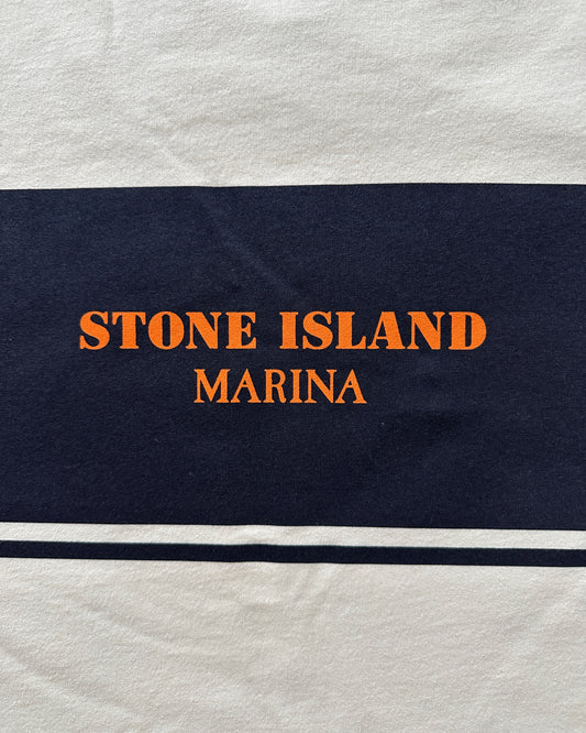 Stone Island Marina 2025 Combed Organic Cotton Jersey T-Shirt - L