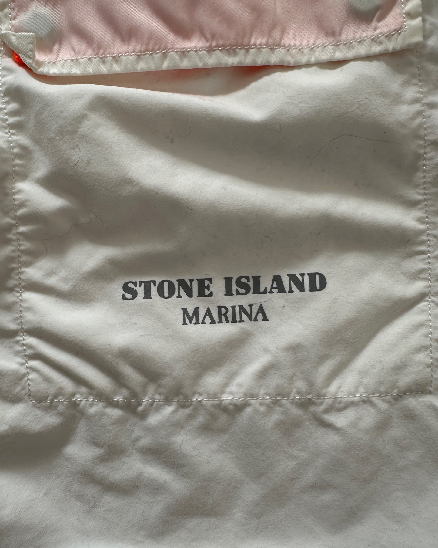 Stone Island Marina 2016 Reflective Print Logo Bermuda Shorts - XXL