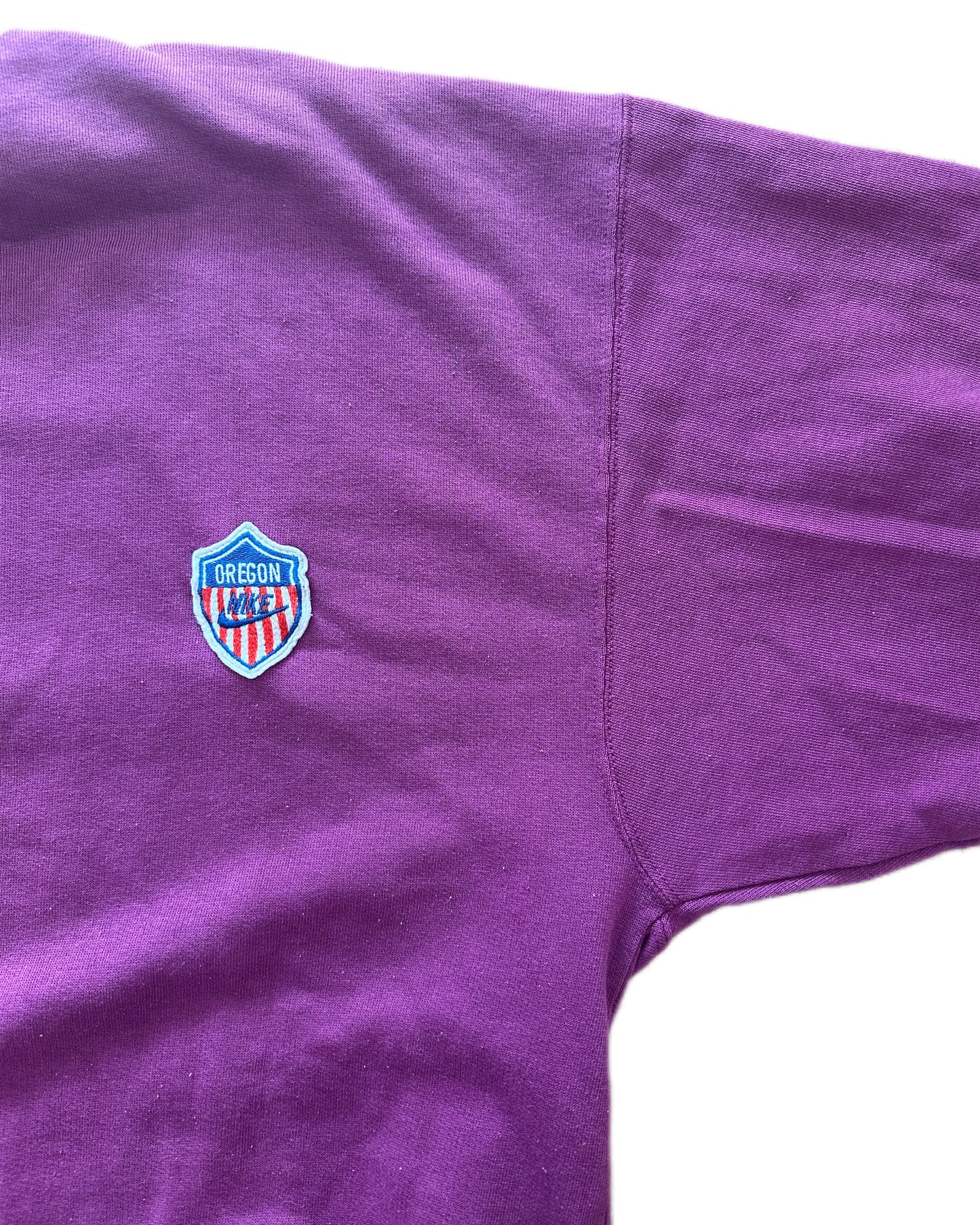 Nike Oregon 1987 Vintage Cotton Fleece Sweatshirt - XXL - Made in Portugal