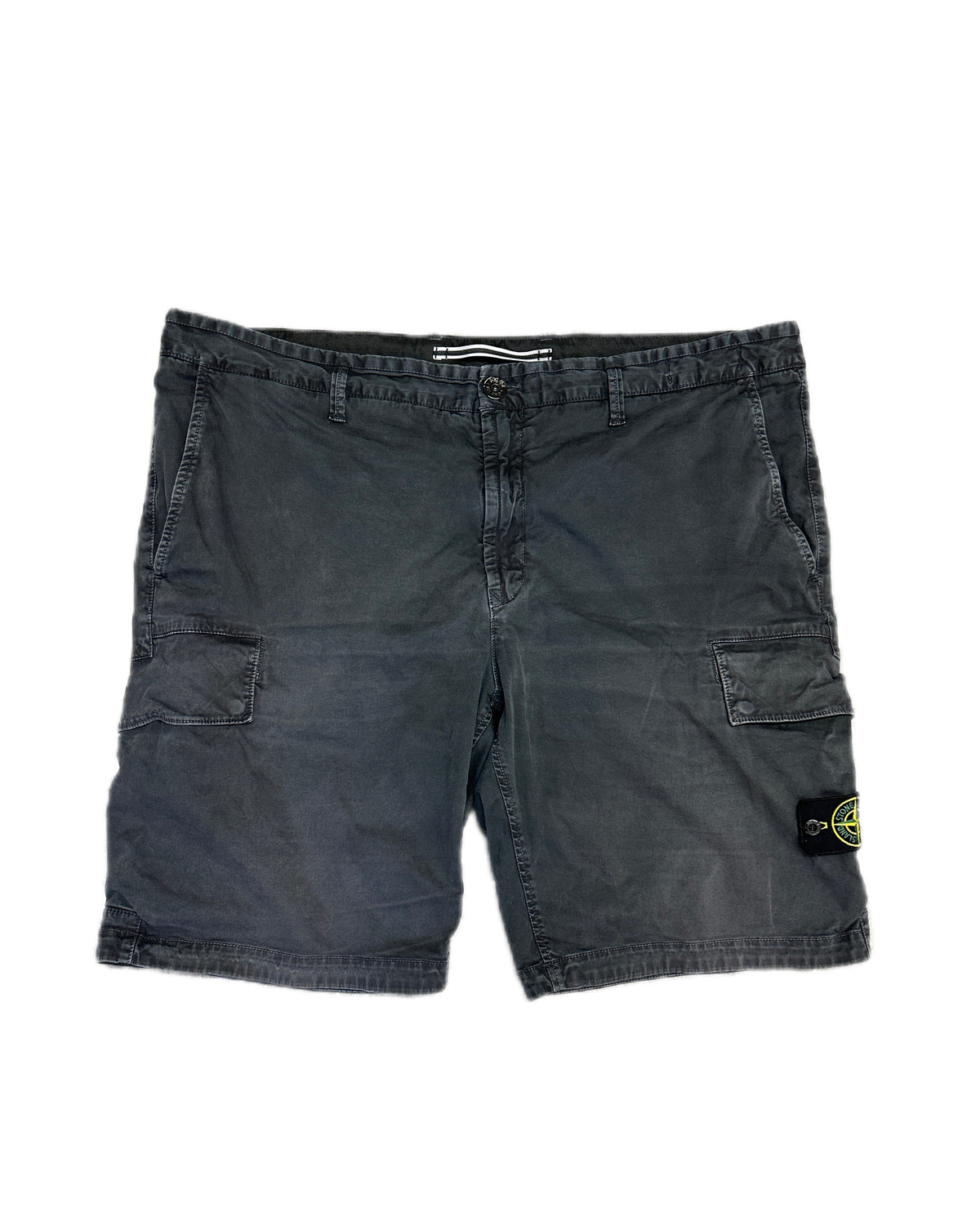 Stone Island 2022 Type SL Old-Treatment Cargo Shorts - W40