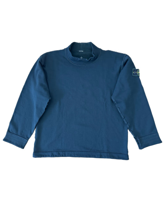 Stone Island 90s Vintage Turtleneck Sweatshirt - L