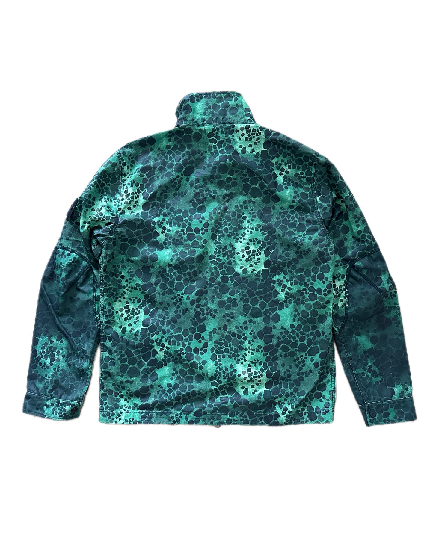 Stone Island 2018 Alligator Camo 50 Fili Jacket - L - Made in Italy