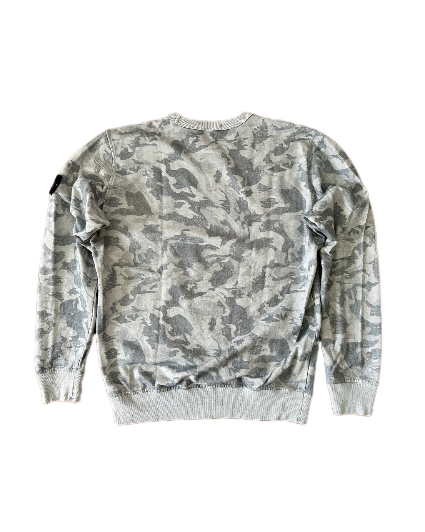 Stone Island 2020 Big Loom Camo Sweatshirt - L - Made in Italy
