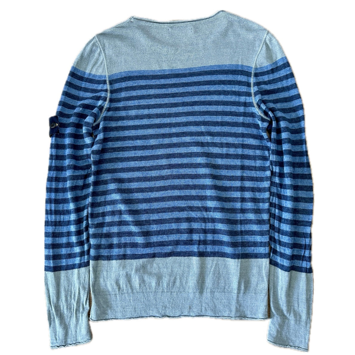 Stone Island 2010 Lino Flax Knit Sweater - L - Made in Italy