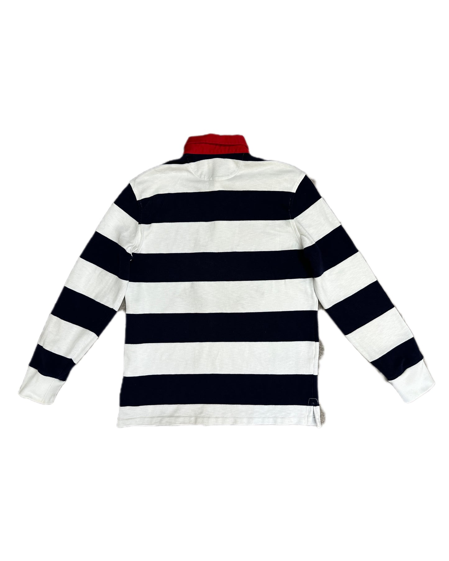 Polo Ralph Lauren 1987 Cross Flags Stripes Longsleeve Polo Shirt - S