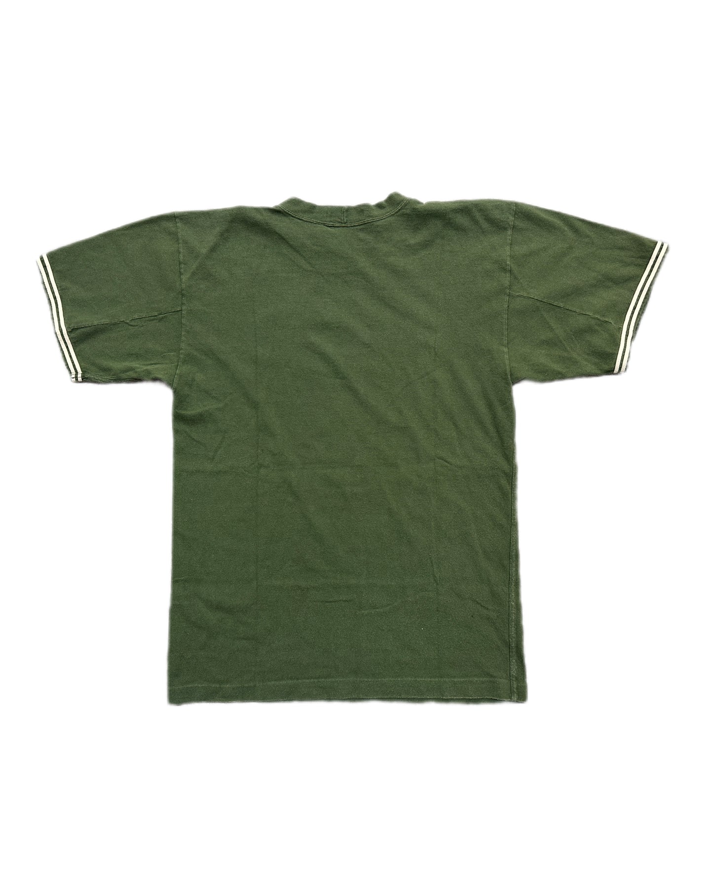 Stone Island 1989 Vintage Logo Embroidery Green T-Shirt - S fits M - Made in Italy