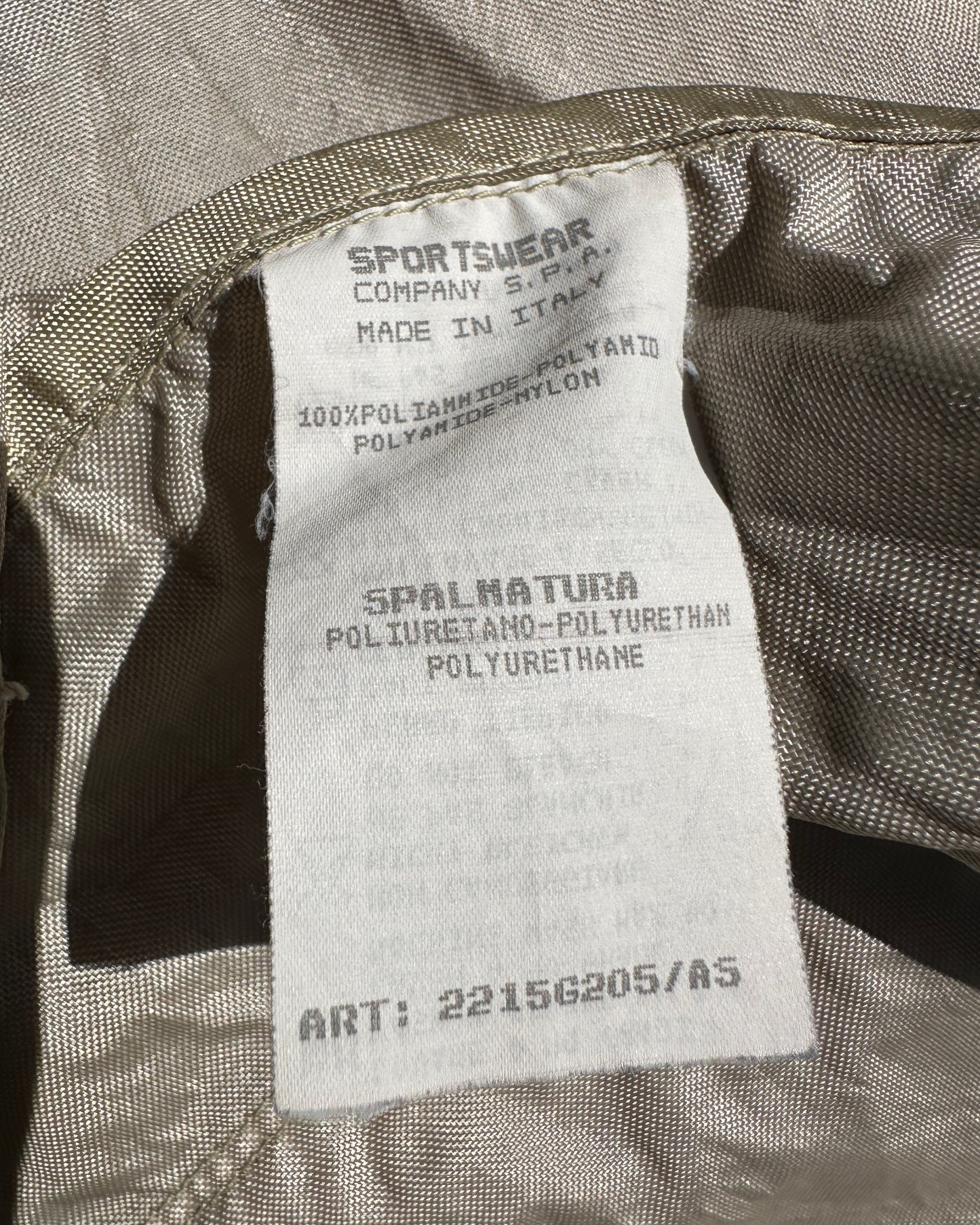 Stone Island 1995 Vintage Archivio Canvas Formula Steel Vest - XL - Made in Italy