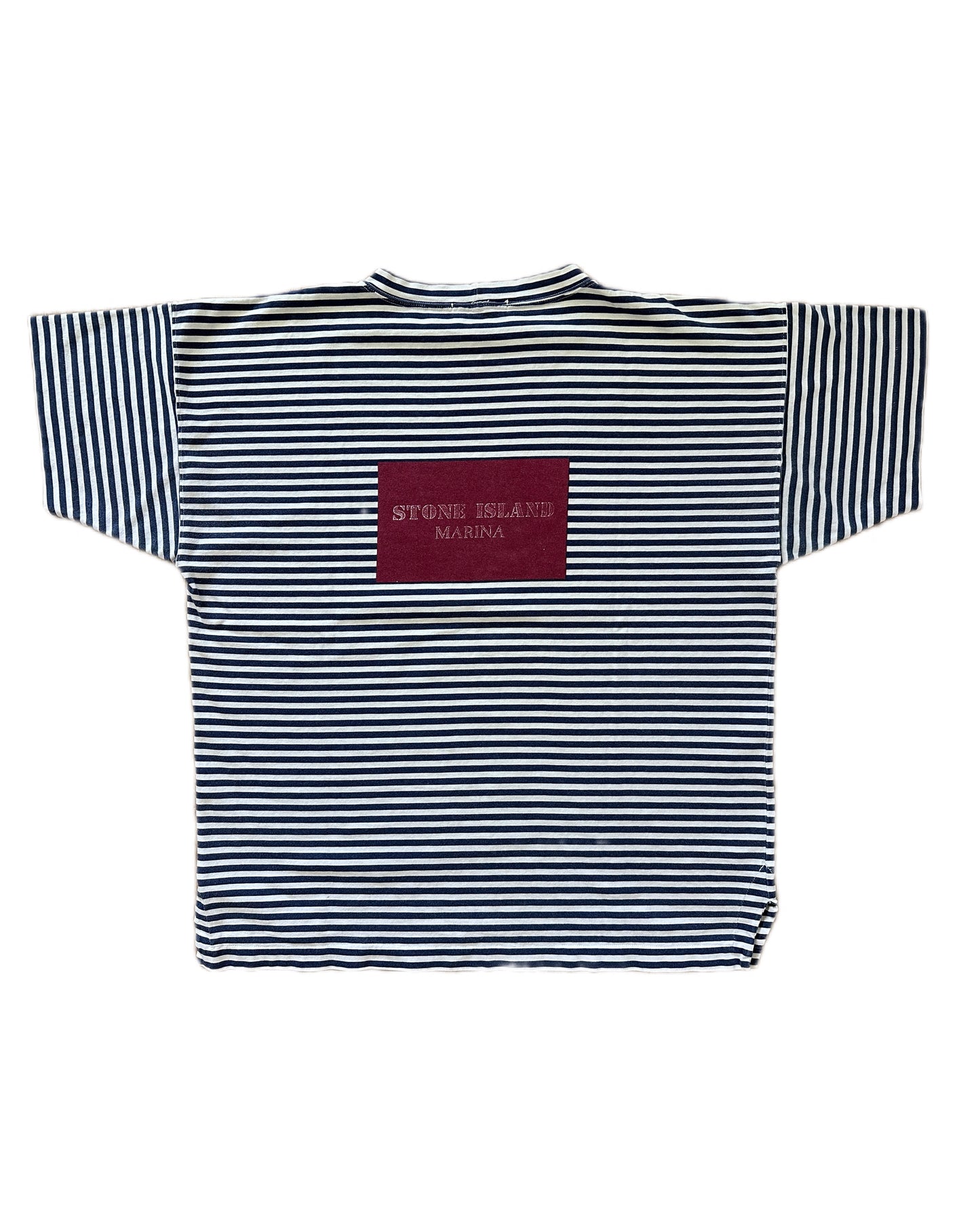 Stone Island Marina 1993 Block Logo T-Shirt - XL - Made in Italy