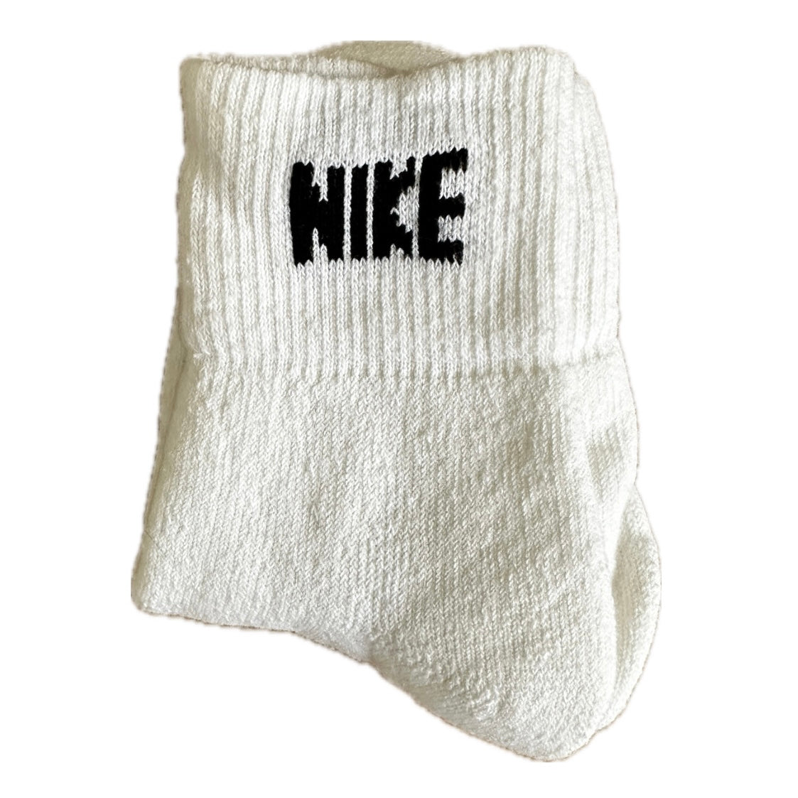 Nike 80s Vintage Ankle Socks Black Logo 36-41