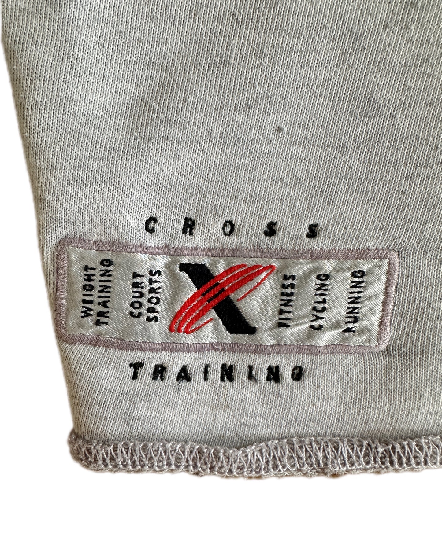 Nike Cross Training 1991 Grey Melange Cotton Fleece Rag Top Shirt - XL