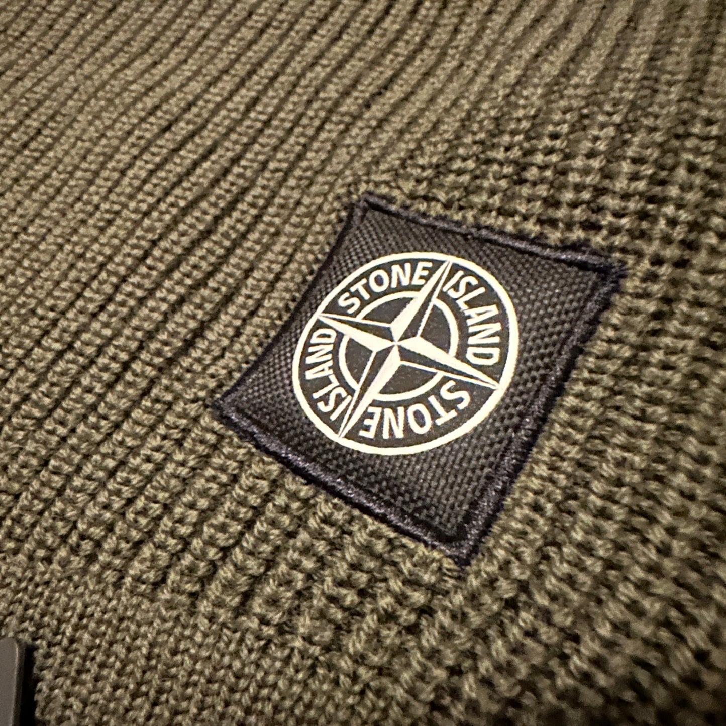 Stone Island 2023 BNWT Khaki Wool Balaclava