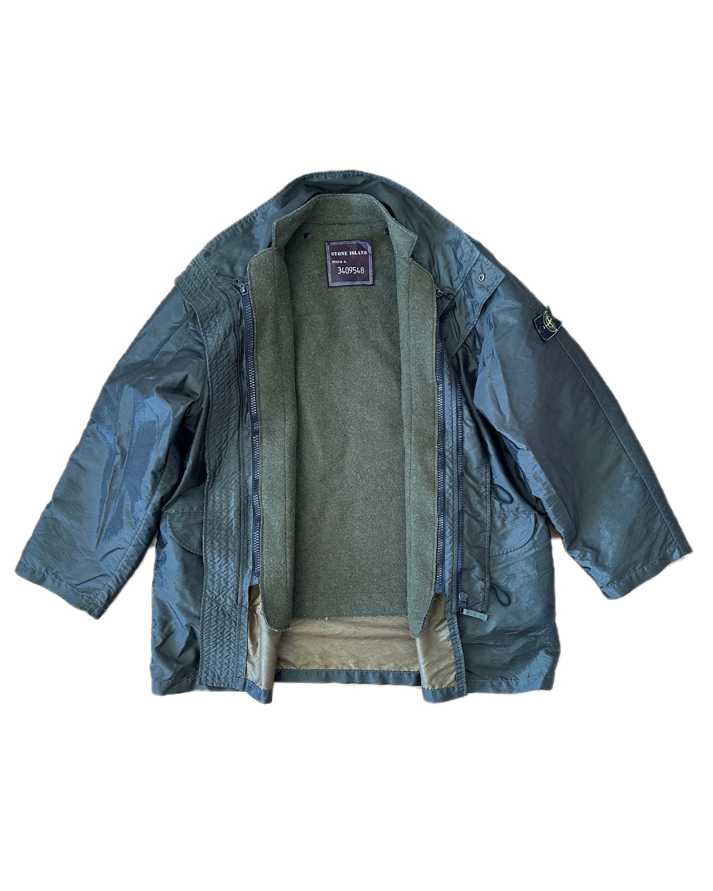 Stone Island 1995 Formula Steel Arabic Jacket w/  Wool Lining - XXL - Made in Italy 