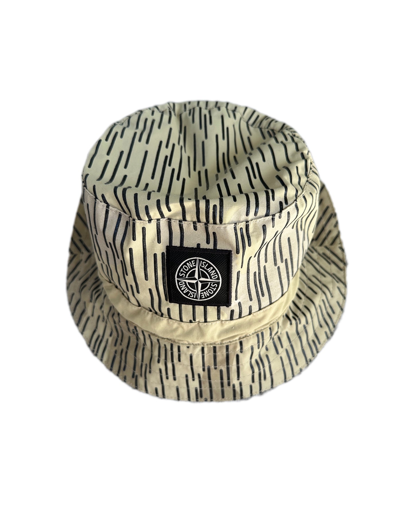 Stone Island 2021 Rain Camo Packable Bucket Hat - M - Made in Italy
