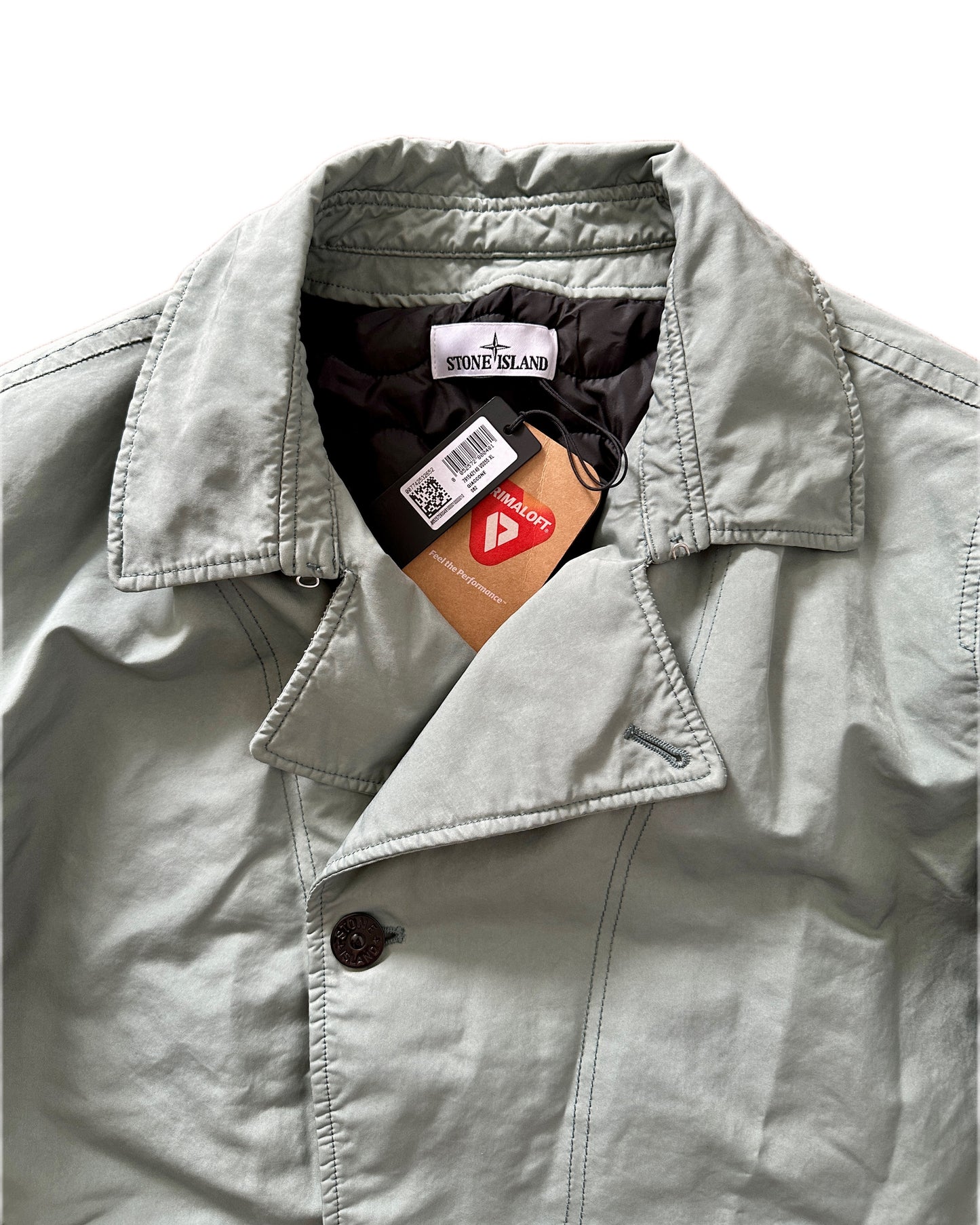 Stone Island 2023 David-TC w/ Primaloft Insulation Technology Trench Coat BNWT - XL
