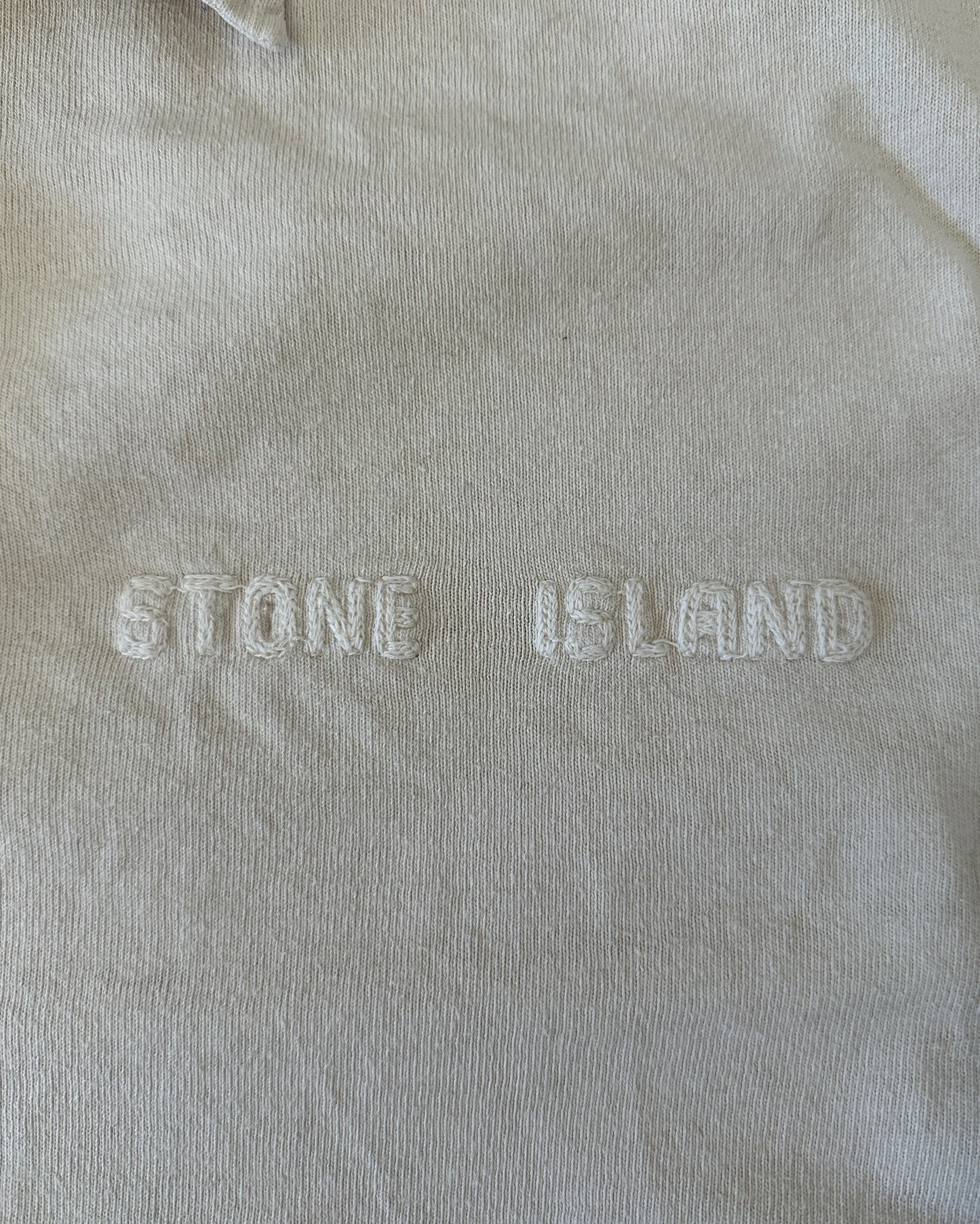 Stone Island 1994 Vintage Quarter Zip Sweatshirt - XXL - Made in Italy