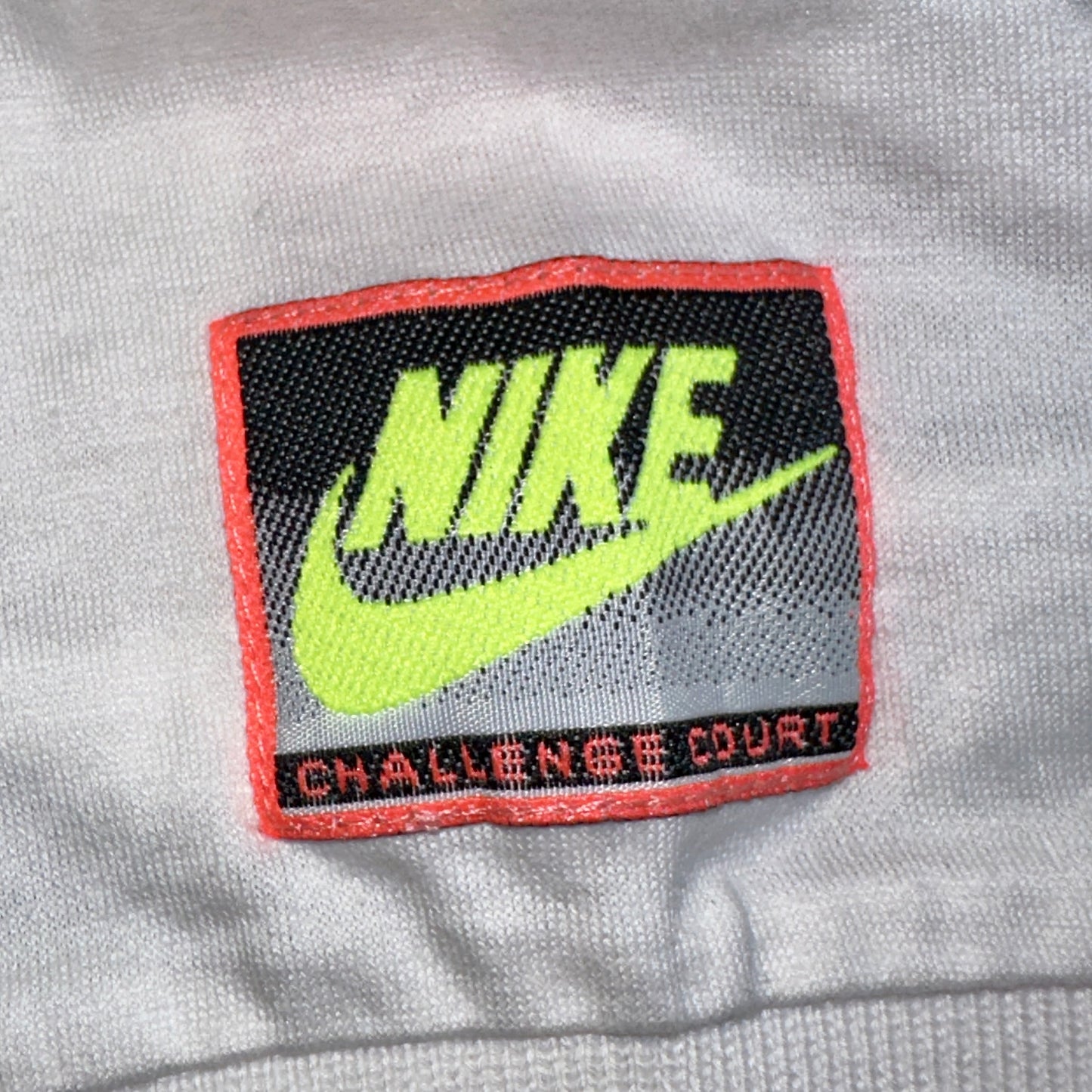 Nike 1989 OG Vintage Deadstock Andre Agassi Hot Lava Challenge Court Polo Shirt - XL