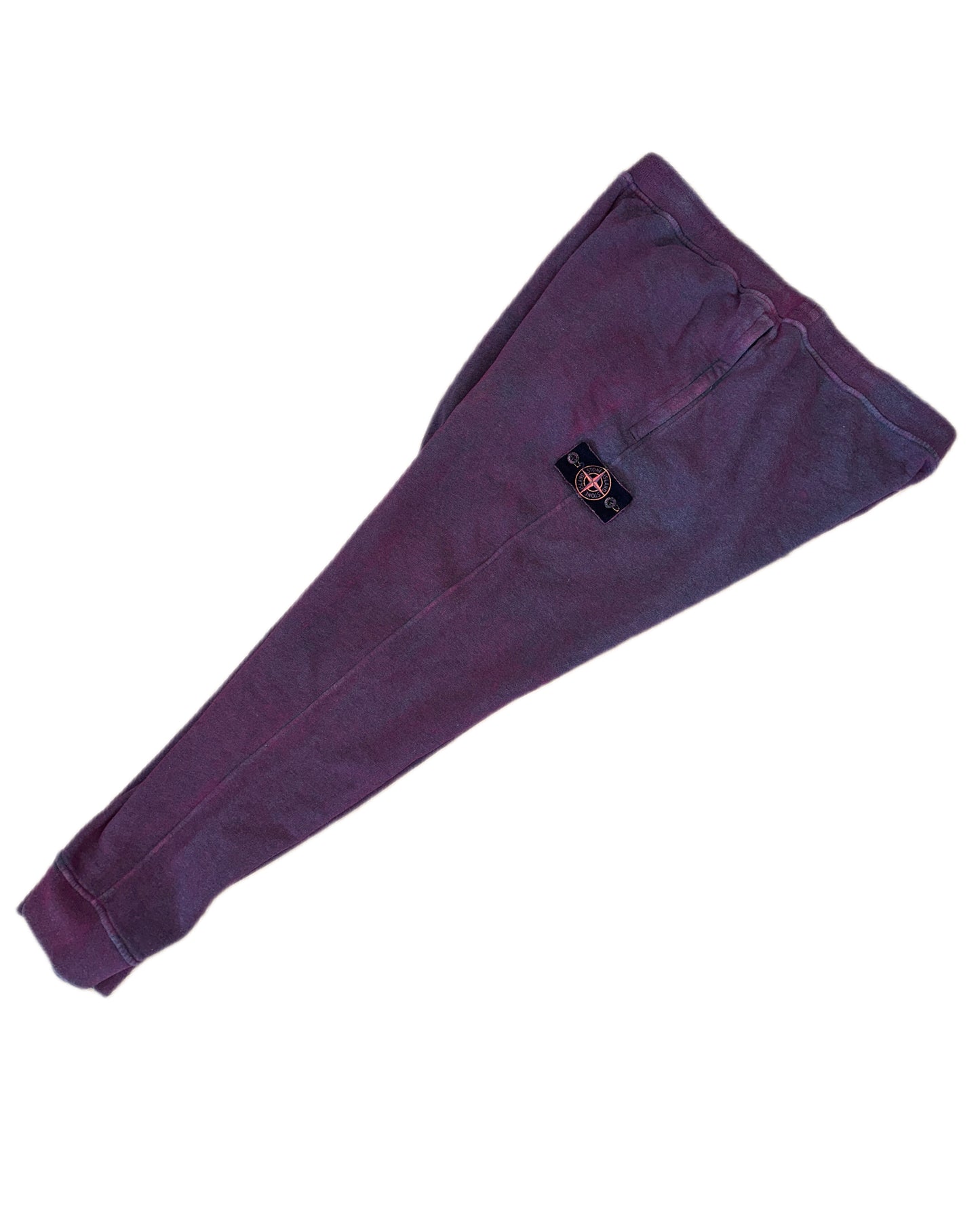 Stone Island 2020 Dust Colour Treatment Purple Sweat Pants - XXL