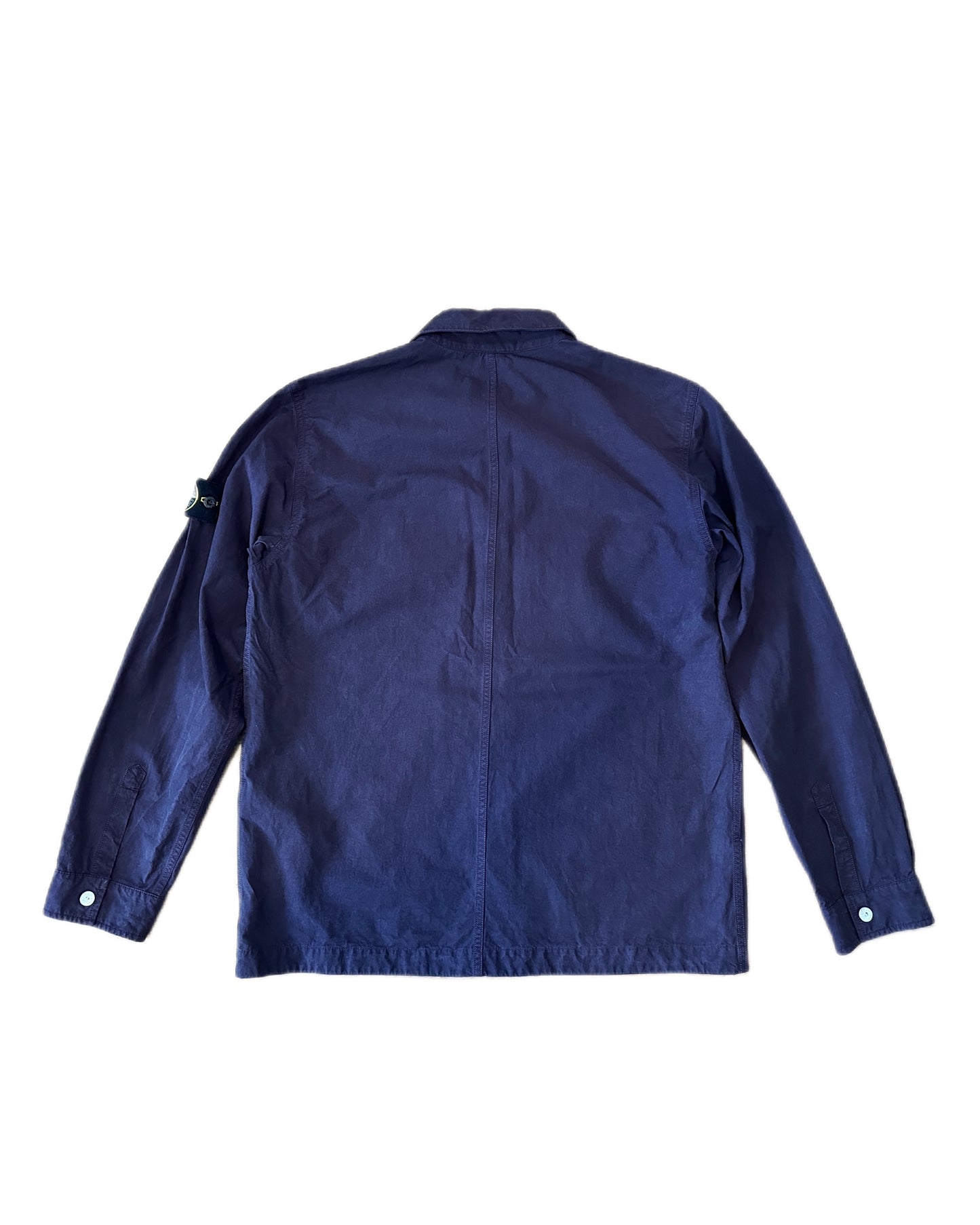 Stone Island 2023 Cupro Cotton Twill-TC Overshirt - L - Made in Italy