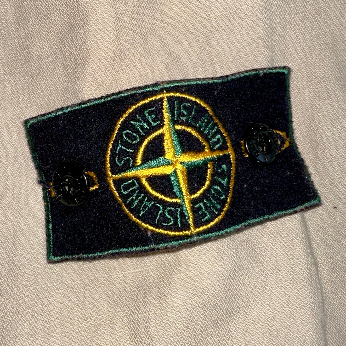 Stone Island 1994 Vintage Cotton Linen Jacket - XL - Made in Italy