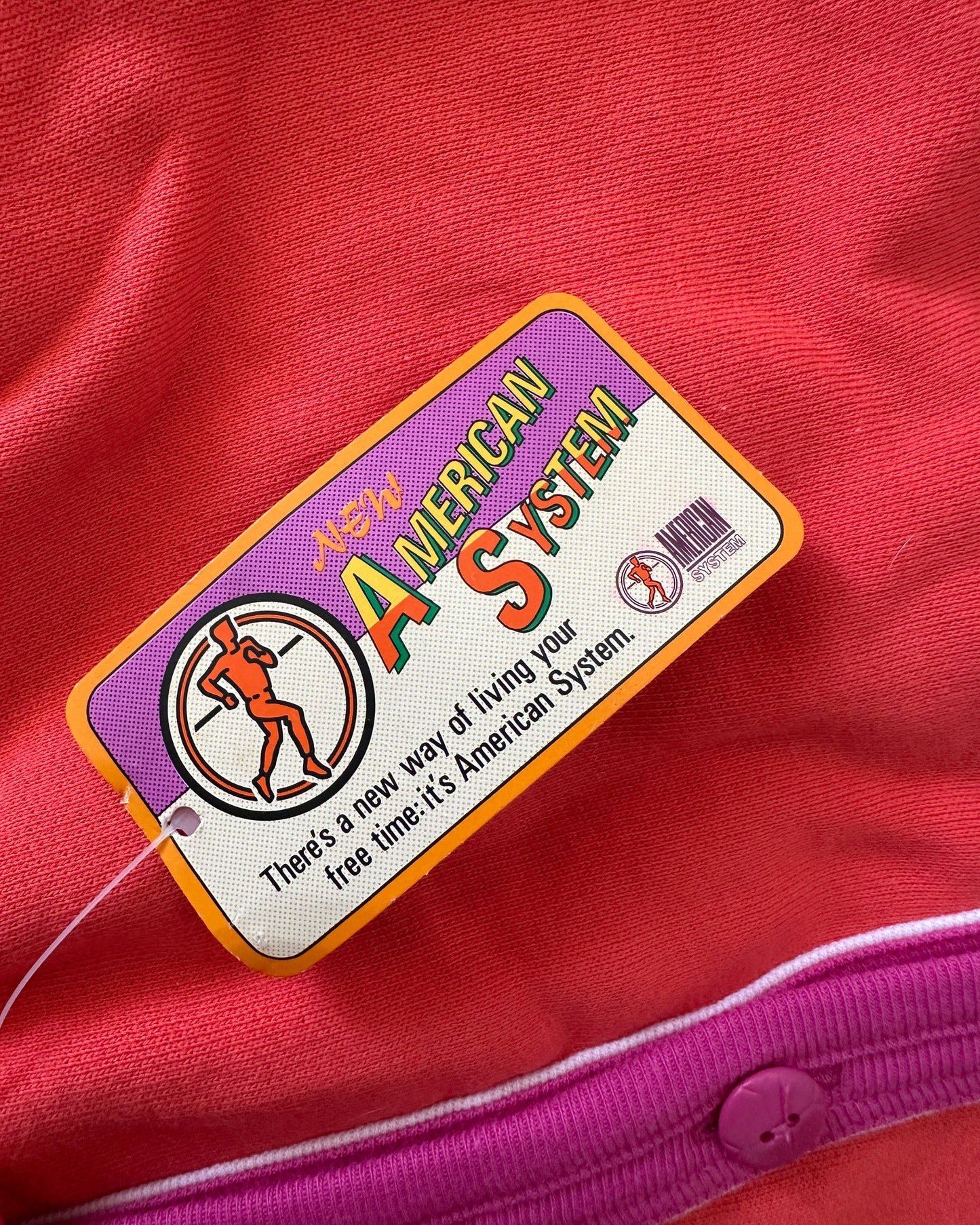 American System 1986 Vintage College Cardigan - M - Made in Italy