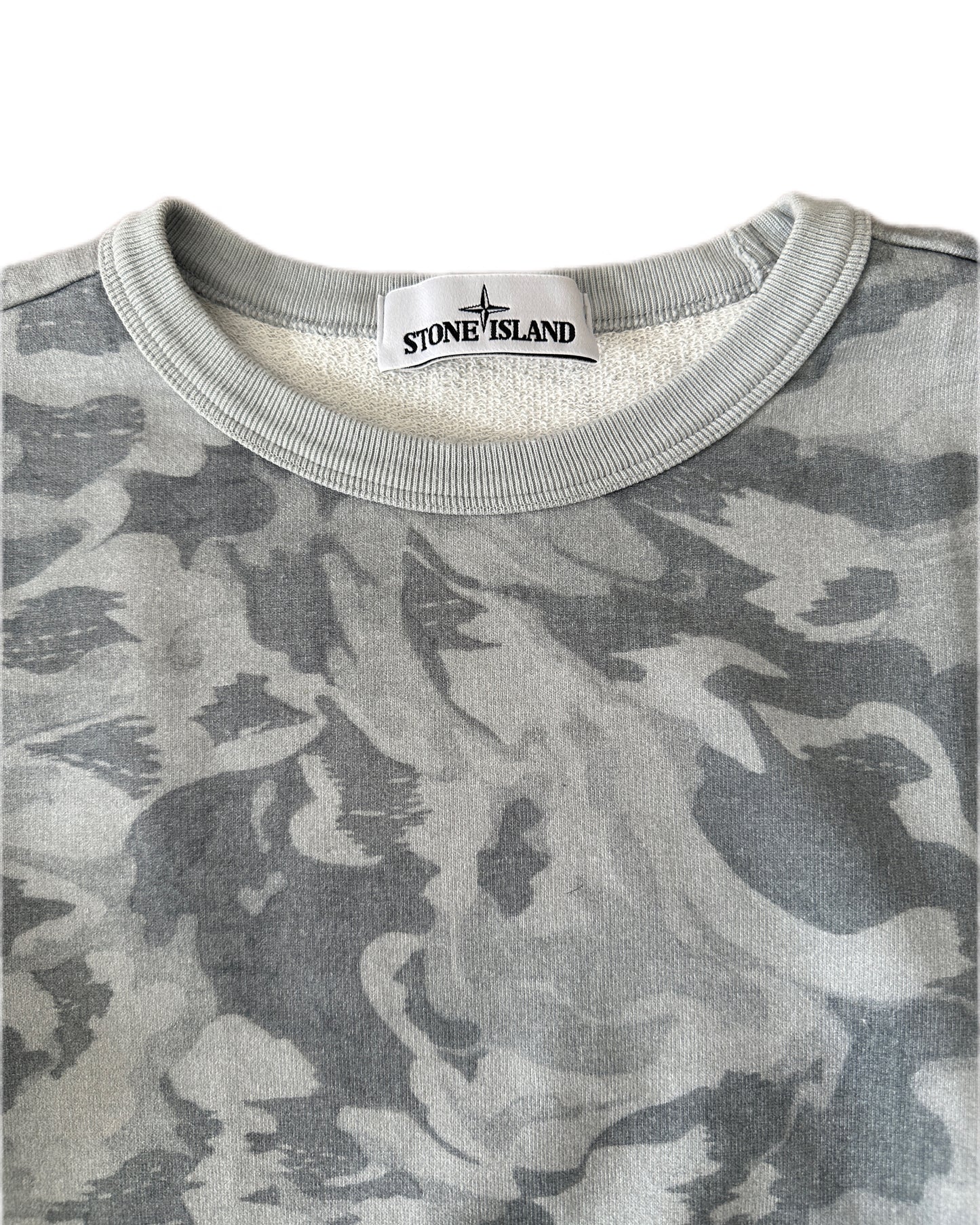 Stone Island 2020 Big Loom Camo Sweatshirt - L - Made in Italy