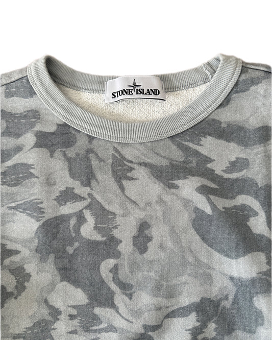 Stone Island 2020 Big Loom Camo Sweatshirt - L - Made in Italy