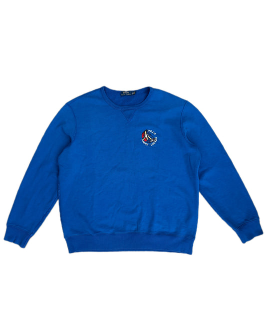Polo Ralph Lauren 90s Retro S67 Sailing Crewneck Sweatshirt - XL