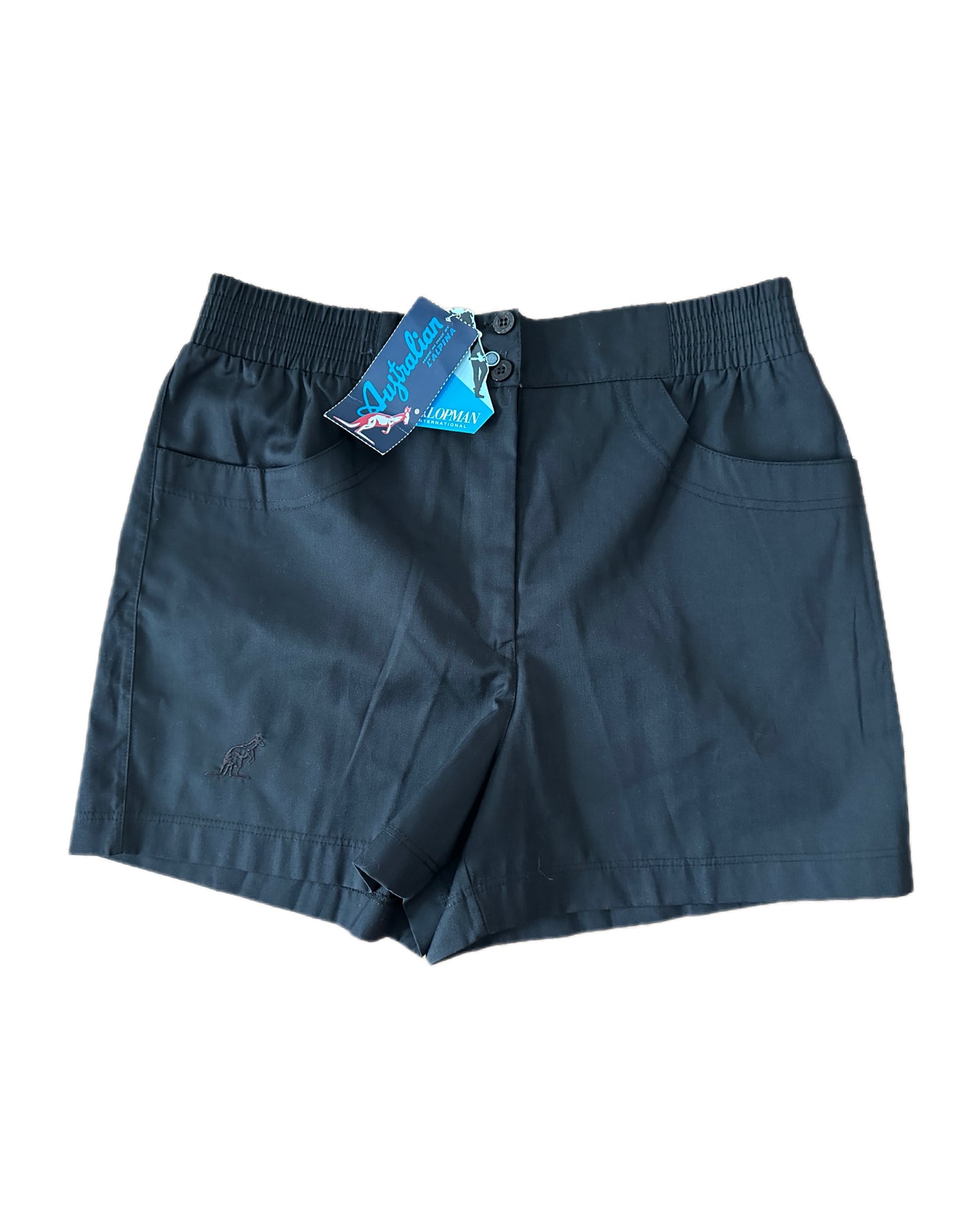 Australian L’Alpina Vintage 1986 Black Tennis Shorts BNWT - 48 / M - Made in Italy