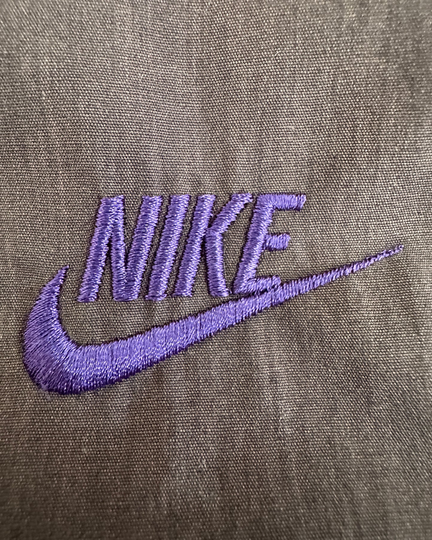 Nike Cross Training 1992 Vintage Grey/Green/Purple Track Top  - M (fits L)