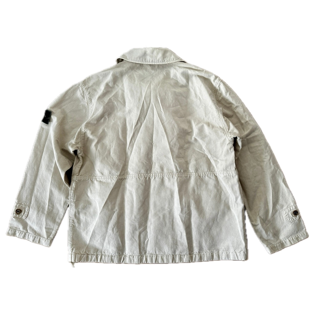 Stone Island 1994 Vintage Cotton Lino Flax Jacket - L - Made in Italy