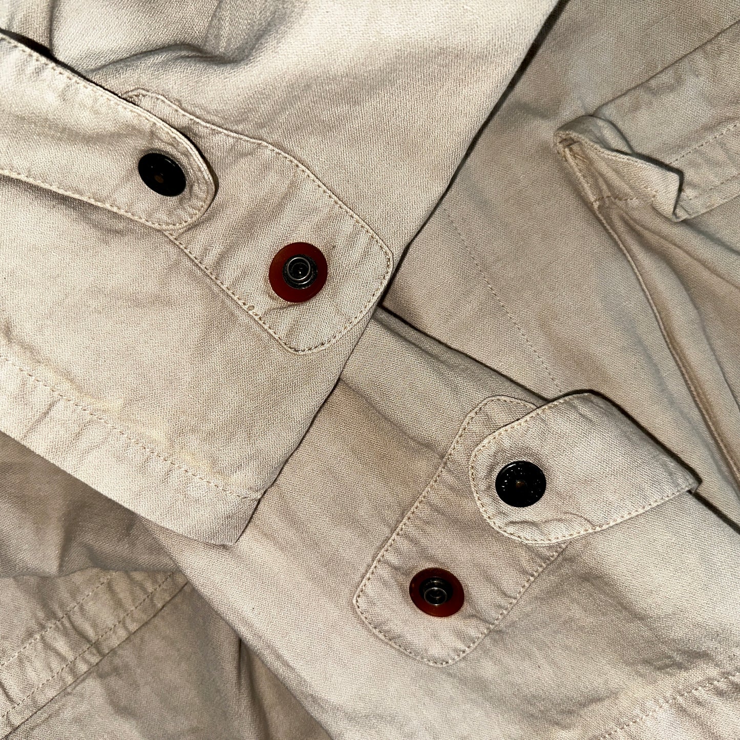 Stone Island 1994 Vintage Cotton Linen Jacket - XL - Made in Italy