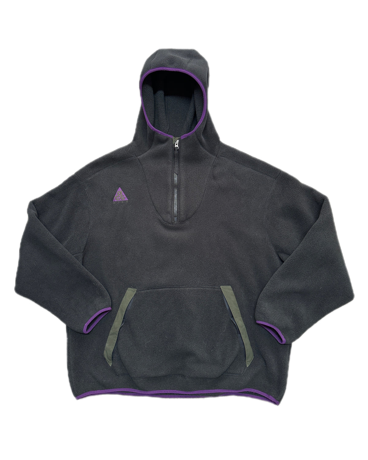 Nike ACG 2018 Black Hooded Fleece Smock - XL