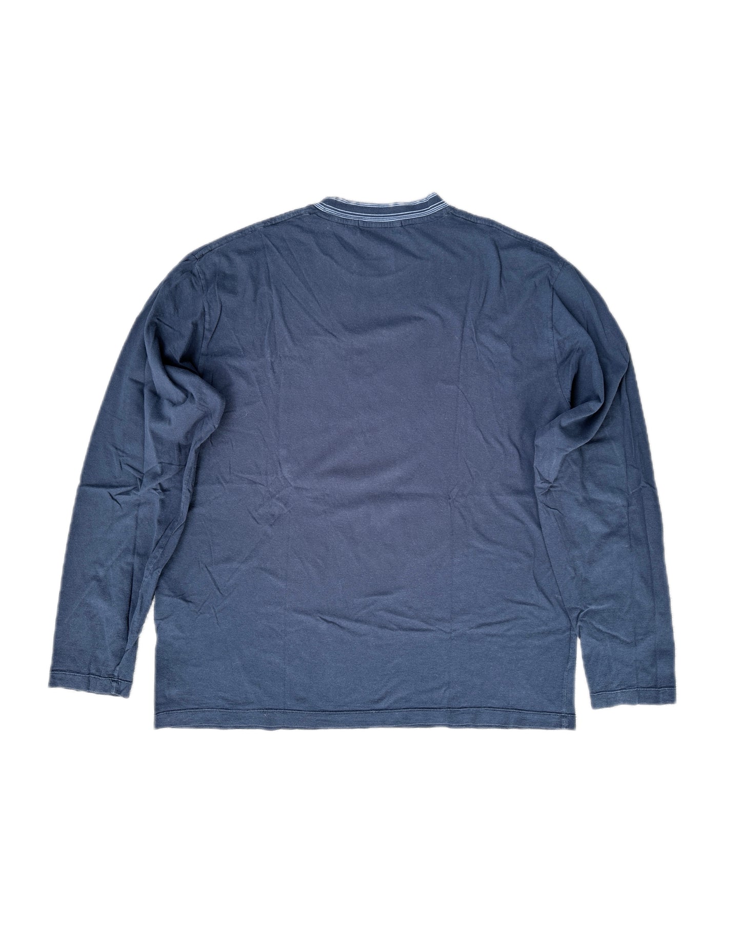 Stone Island Marina 2017 Collar Logo Longsleeve Shirt - XXL - Made in Italy