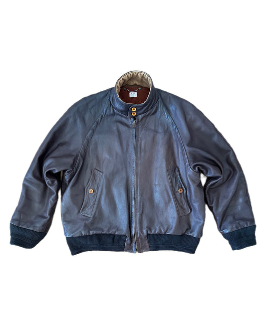 C.P. Company 1988 Leather Jacket - 54 / XL - Made in Italy