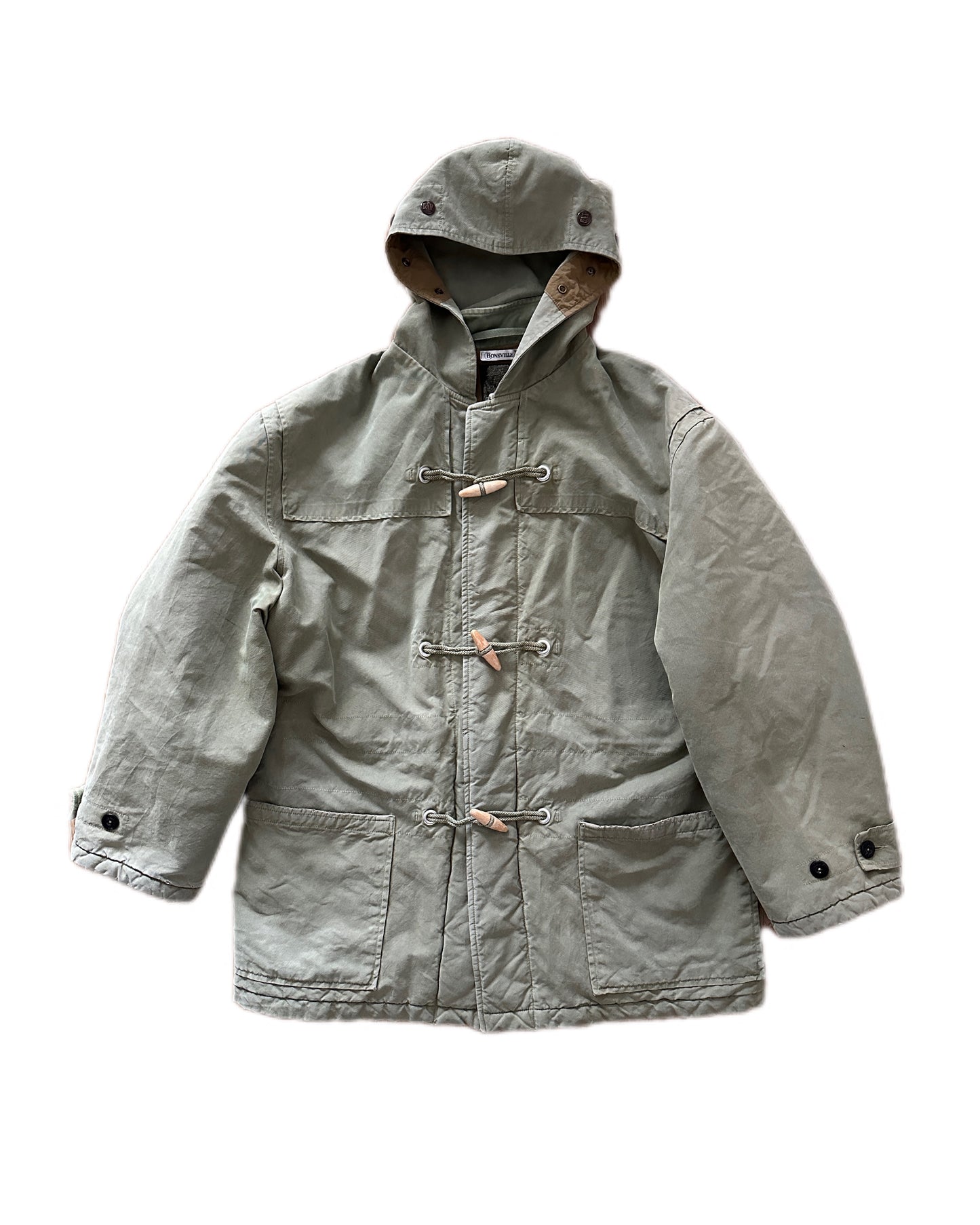 Boneville 1987 Nacy Arctic Montgomery Duffle Coat - 50 / L - Made in Italy