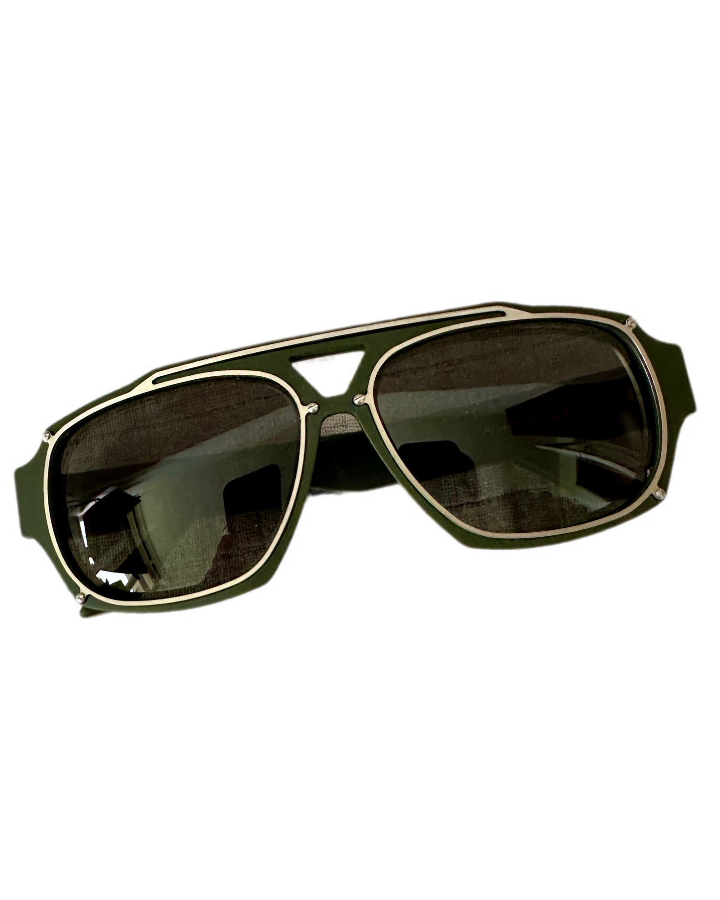 Stone Island 2012 Zeiss Sunglasses Khaki- BNWT - Made in Italy