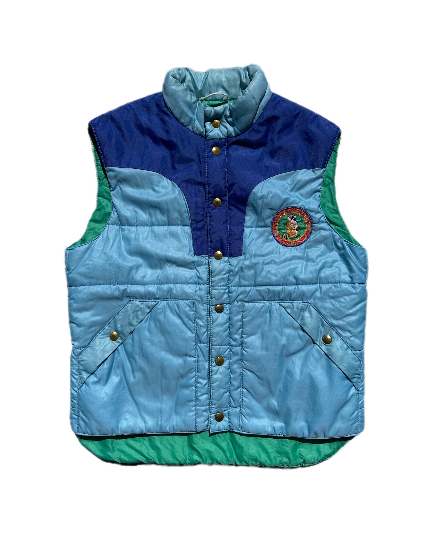 Best Company Alaskan Exploration Retro Puffer Vest - M  - Made in Italy