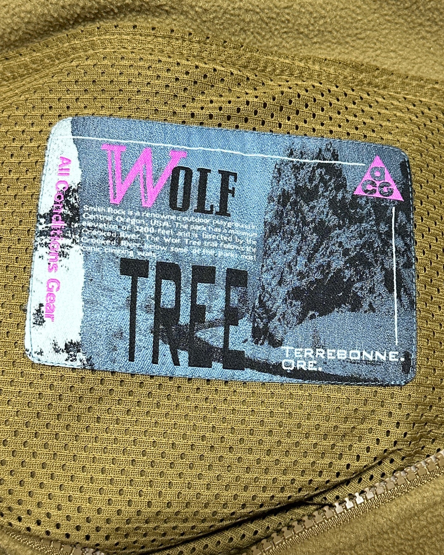 Nike ACG Wolf Tree Polartec Fleece Jacket - XL