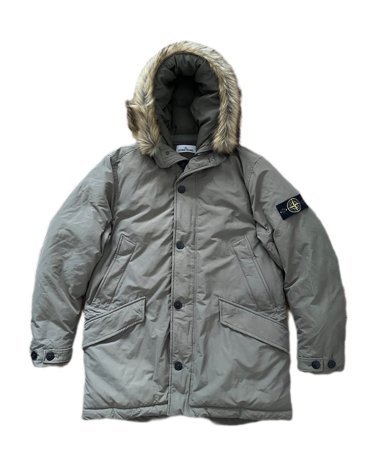 Stone Island 2018 Micro Reps Down Parka - XL