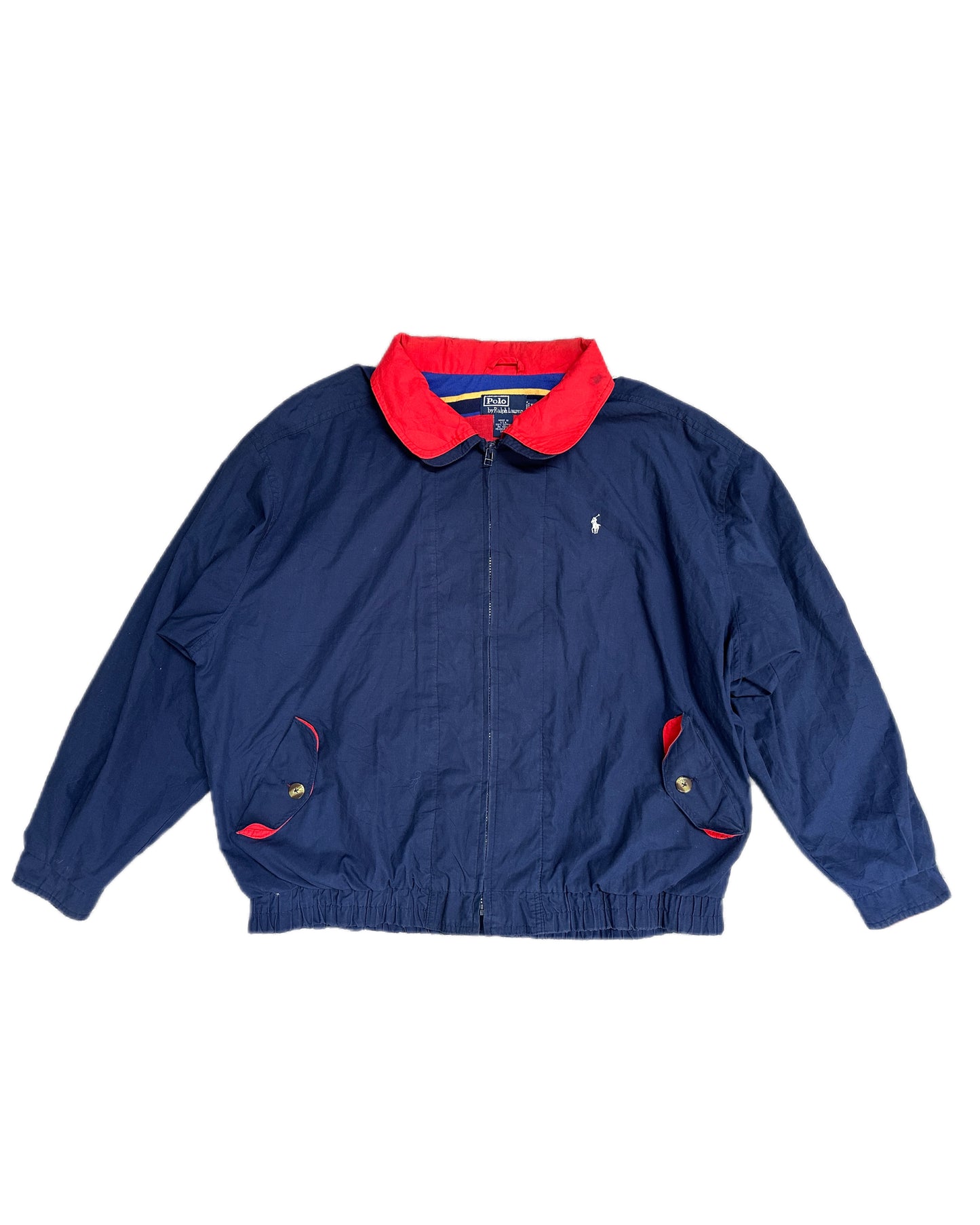 Polo Ralph Lauren Vintage 90s Track Jacket - XL - Made in USA