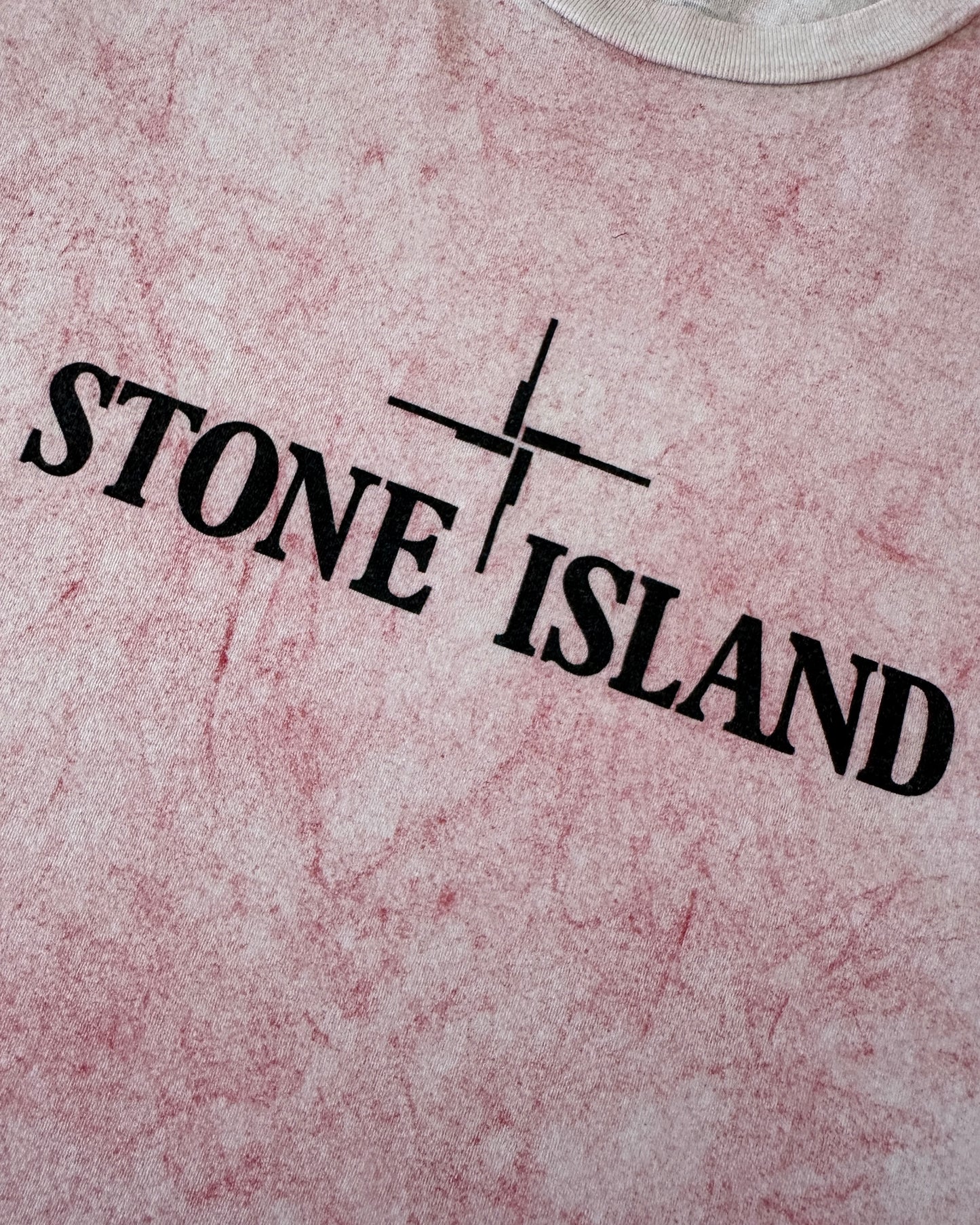 Stone Island 2017 Dust Colour Check Logo T-Shirt - L