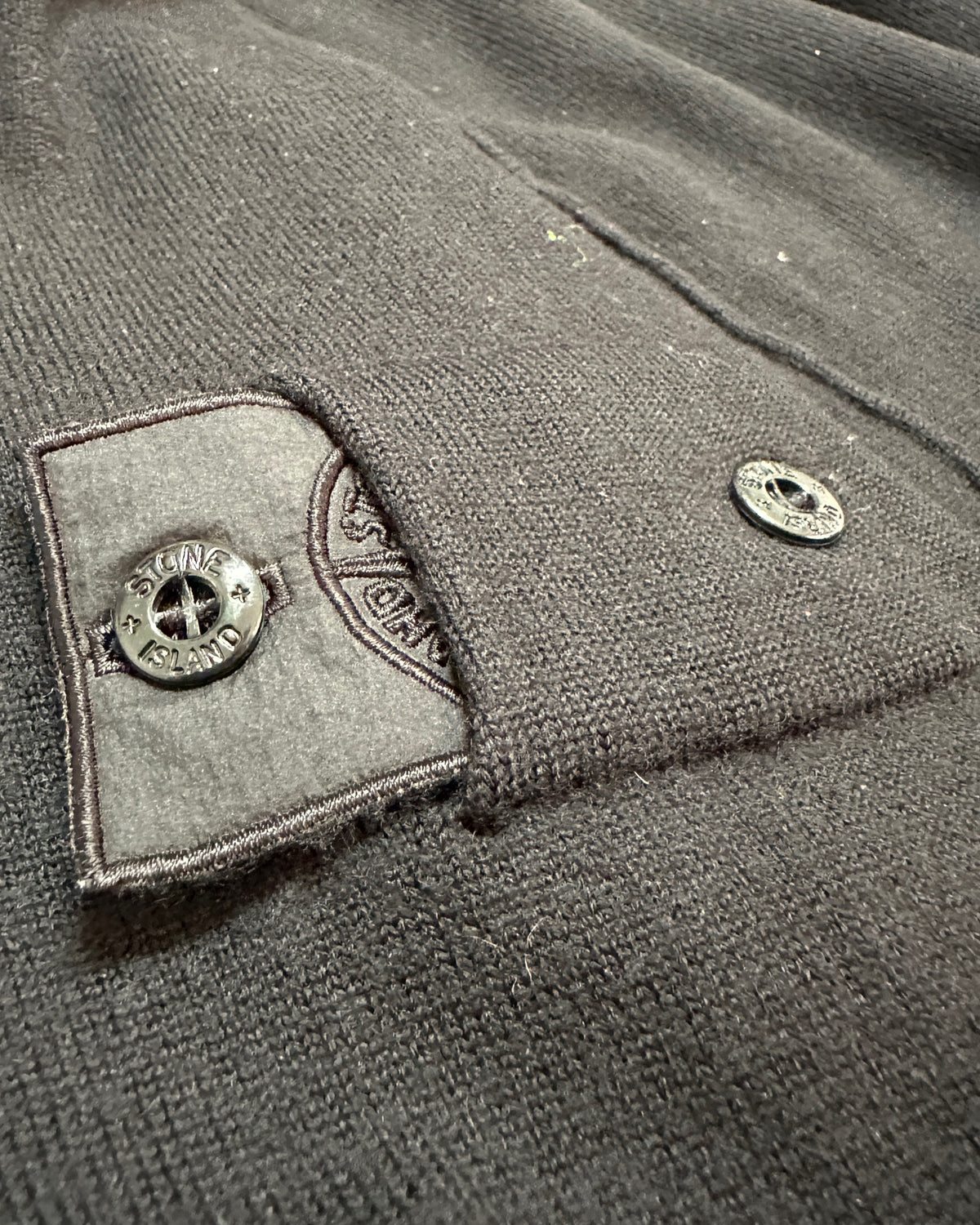 Stone Island Shadow Project 2017 Black Wool Sweater - L - Made in Italy