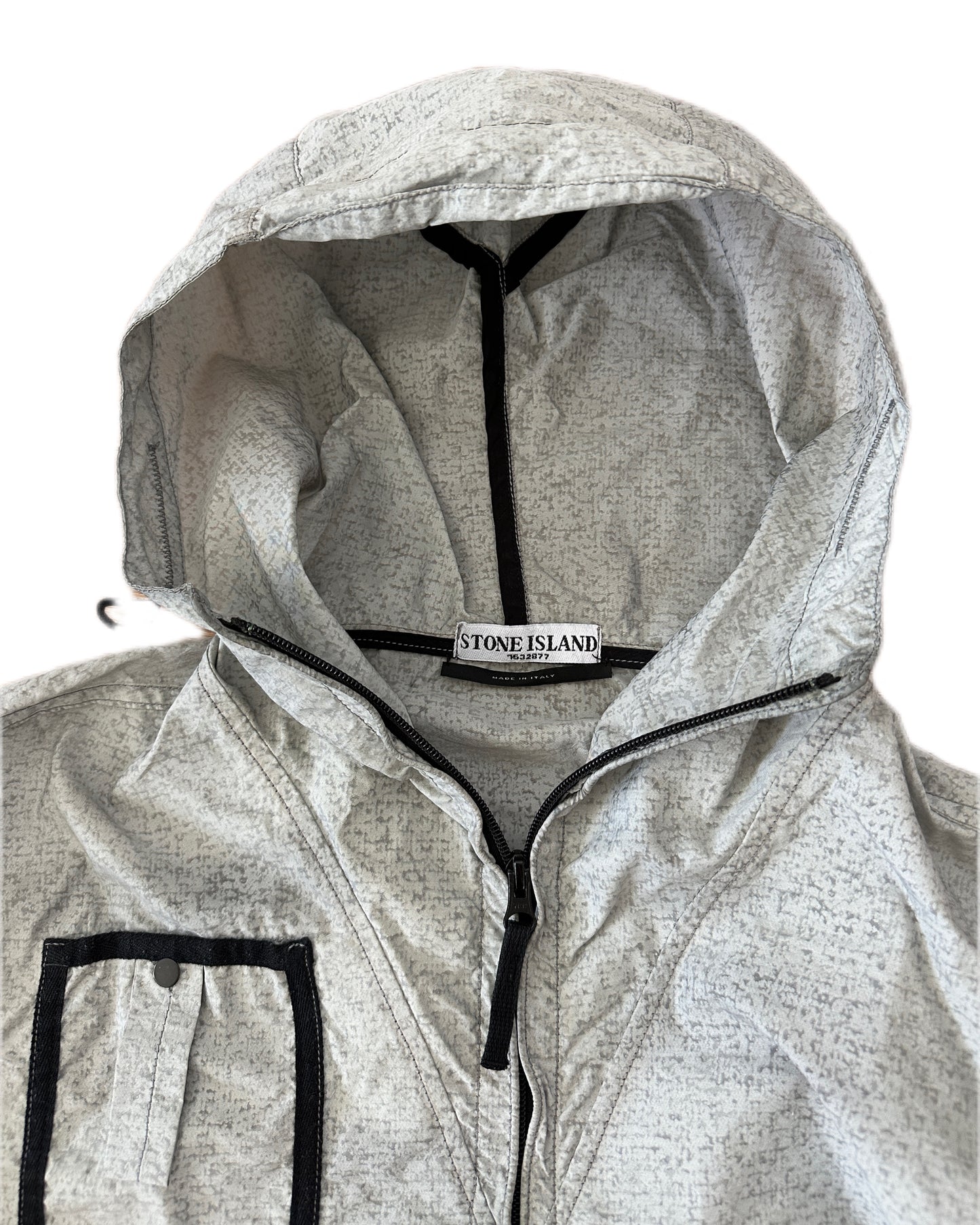 Stone Island 2009 Printed Monofilament Archivio Jacket - L - Made in Italy