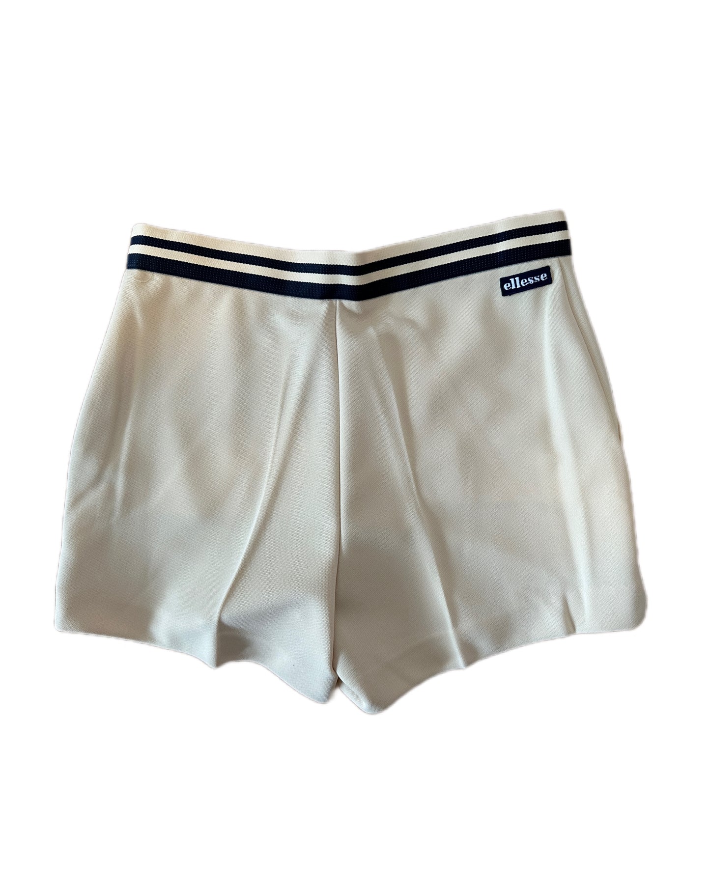Ellesse Vintage 1985 BNWT Beige Tennis Shorts - 46 / M - Made in Italy