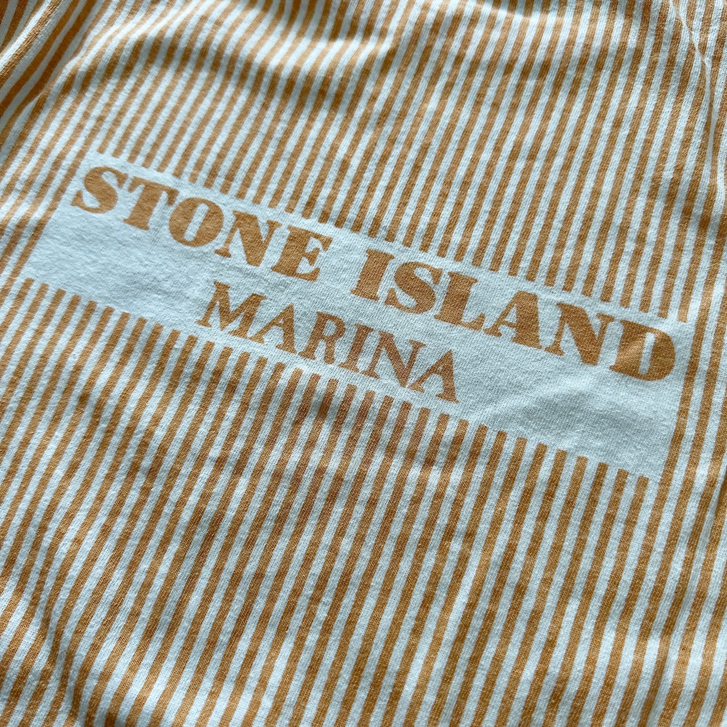 Stone Island Marina 2018 Apricot Longsleeve T-Shirt - M