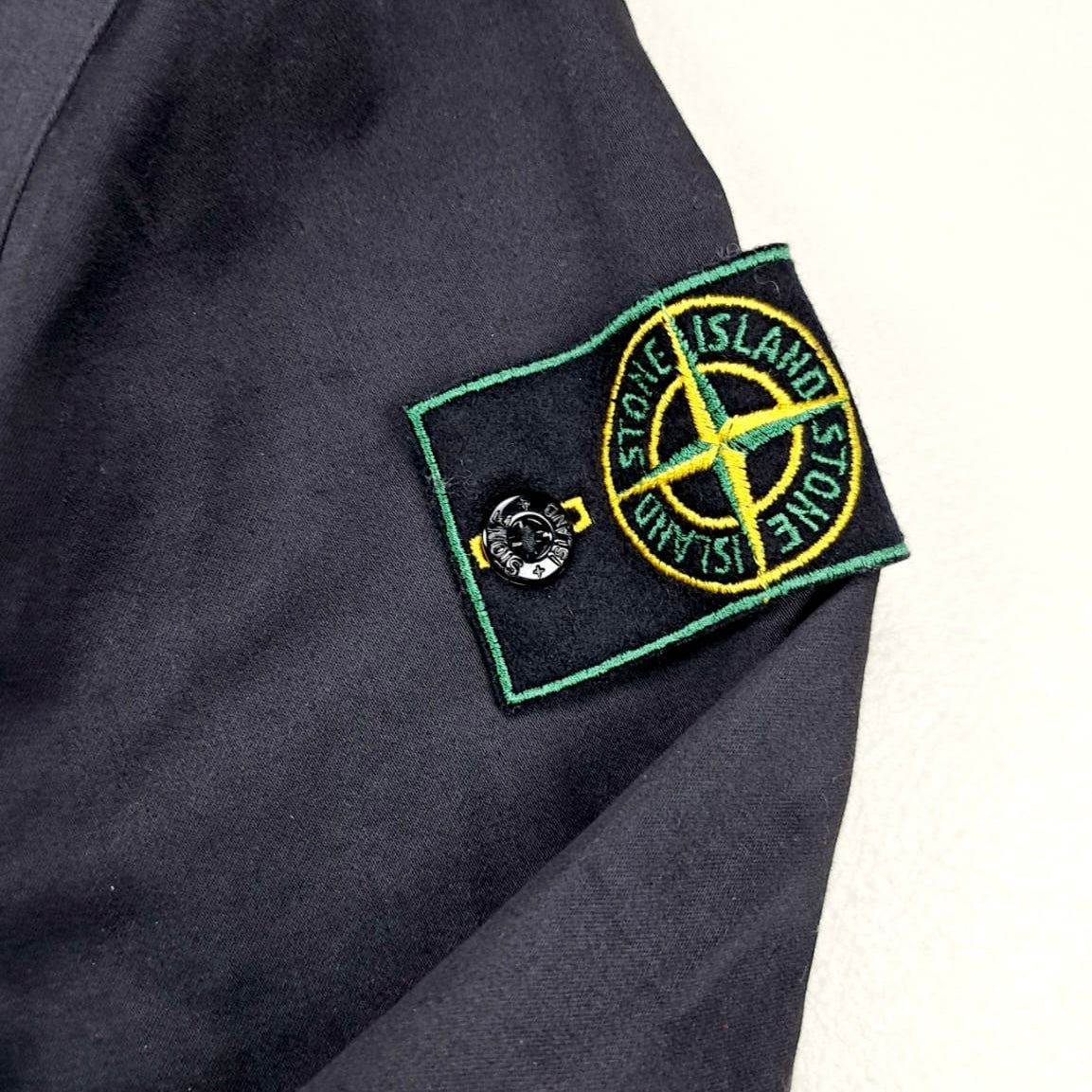 Stone Island 1990 Vintage Raso Gommato Coat - M - Made in Italy